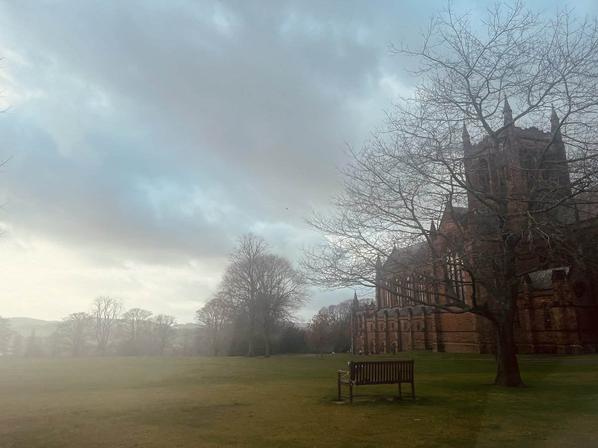 Even on a stormy day, the UoG Dumfries campus is just stunning!