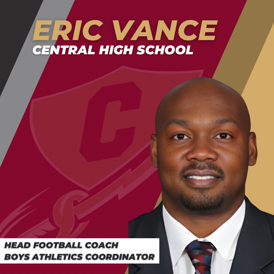 Keller ISD Athletics would like to announce the hiring of Eric Vance as the Central Chargers Head Football Coach and Boys Athletics Coordinator.  Welcome to Charger Nation Coach Vance!  @KellerCentralHS @LizRusso77 @KellerISD @HillwoodMS @KellerISD