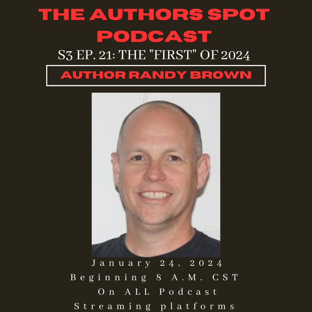 The Hottest Spot for the Reader, Lit Lover, and Word Warrior in you returns to "FINISH THE STORY" of #season3 . #Author <a href="/seerandywrite/">seerandywrite</a> joins <a href="/TheAuthorsSpot/">TheAuthorsSpot</a>  #podcast🎧🎙️ for the "First" Episode of #2024
#booklovers 
#bookrecommendations 
#racetofirst