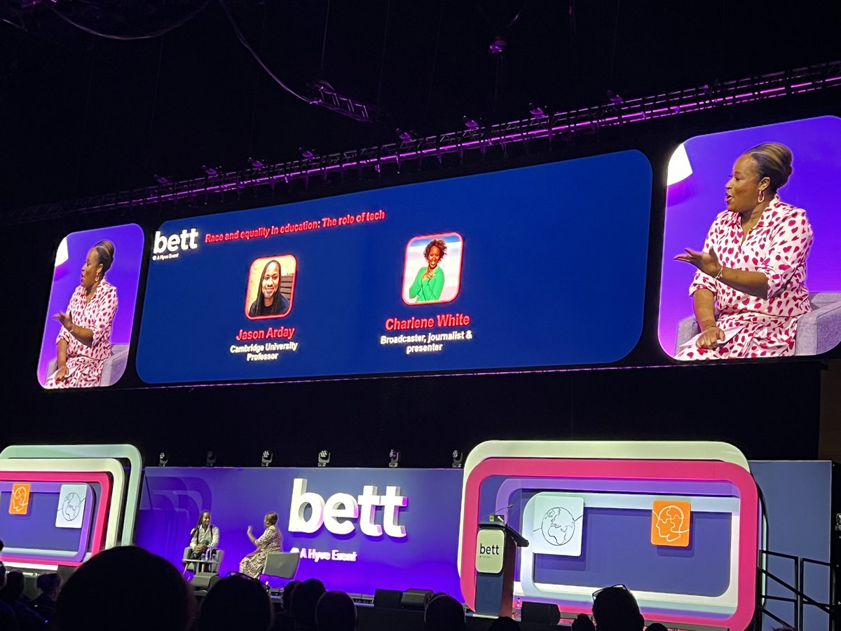 emberlinP's tweet image. Really looking forward to this session with Jason Arday on Race and Equality in Education and the role of tech. #Bett2024