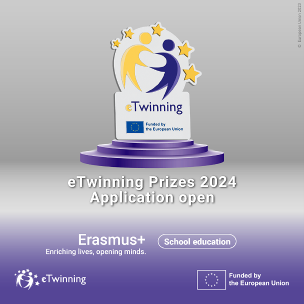 🎖️Ya puedes solicitar los Premios Europeos eTwinning 2024.

📆 Solicitudes hasta el 12 febrero.

🔗 Info y requisitos 👉 etwinning.es/es/premios-eur…