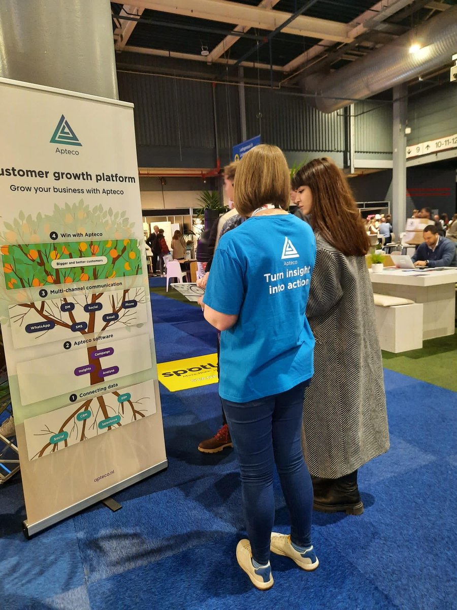 Day two at <a href="/WebwinkelVakdag/">Webwinkel Vakdagen</a>! 

Did you know - you can now design, automate and send responsive, highly personalised emails directly from Apteco's marketing insights platform?

Stop by stand 25 and speak to one of the Apteco team on how you can grow your business and customers!