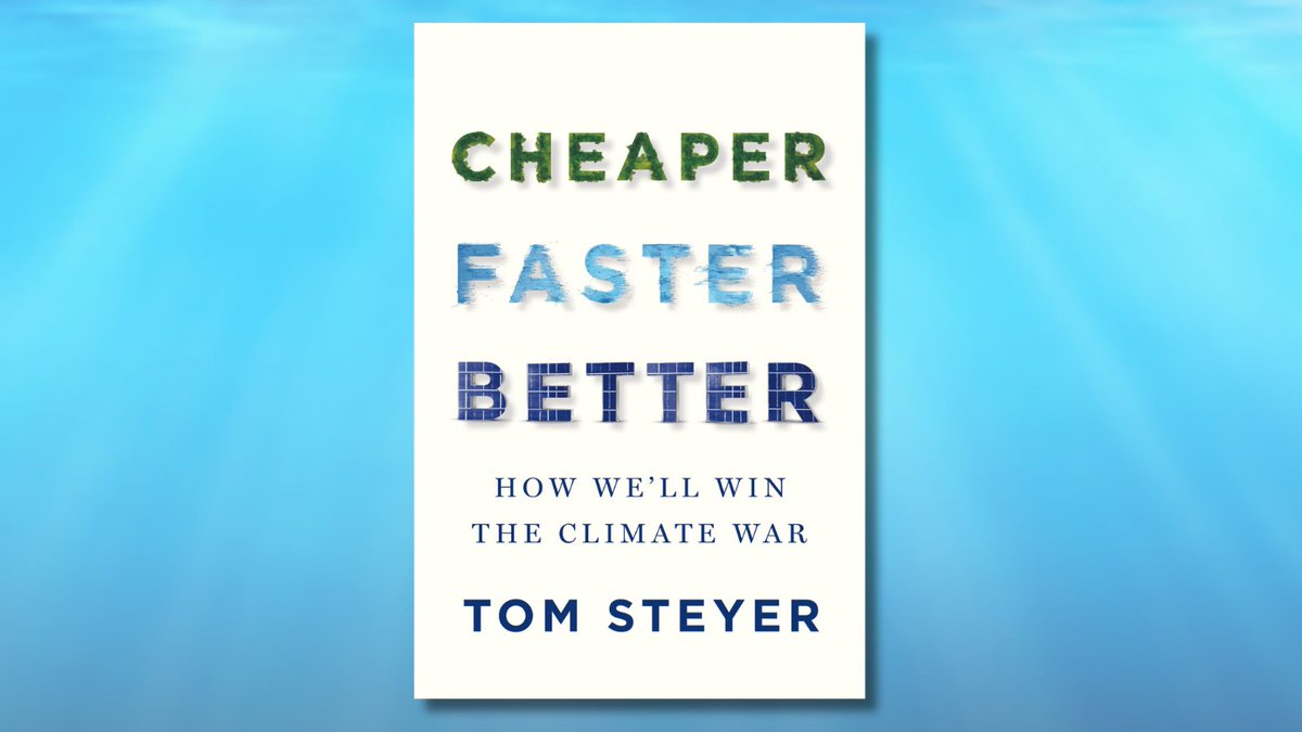 Coming 5.28.24 My new book Cheaper, Faster, Better tackles how everyone can do their part to shape a sustainable future. I spotlight the inspiring people on the front lines and the tools for scaling climate progress now. Available for preorder now - Link in bio