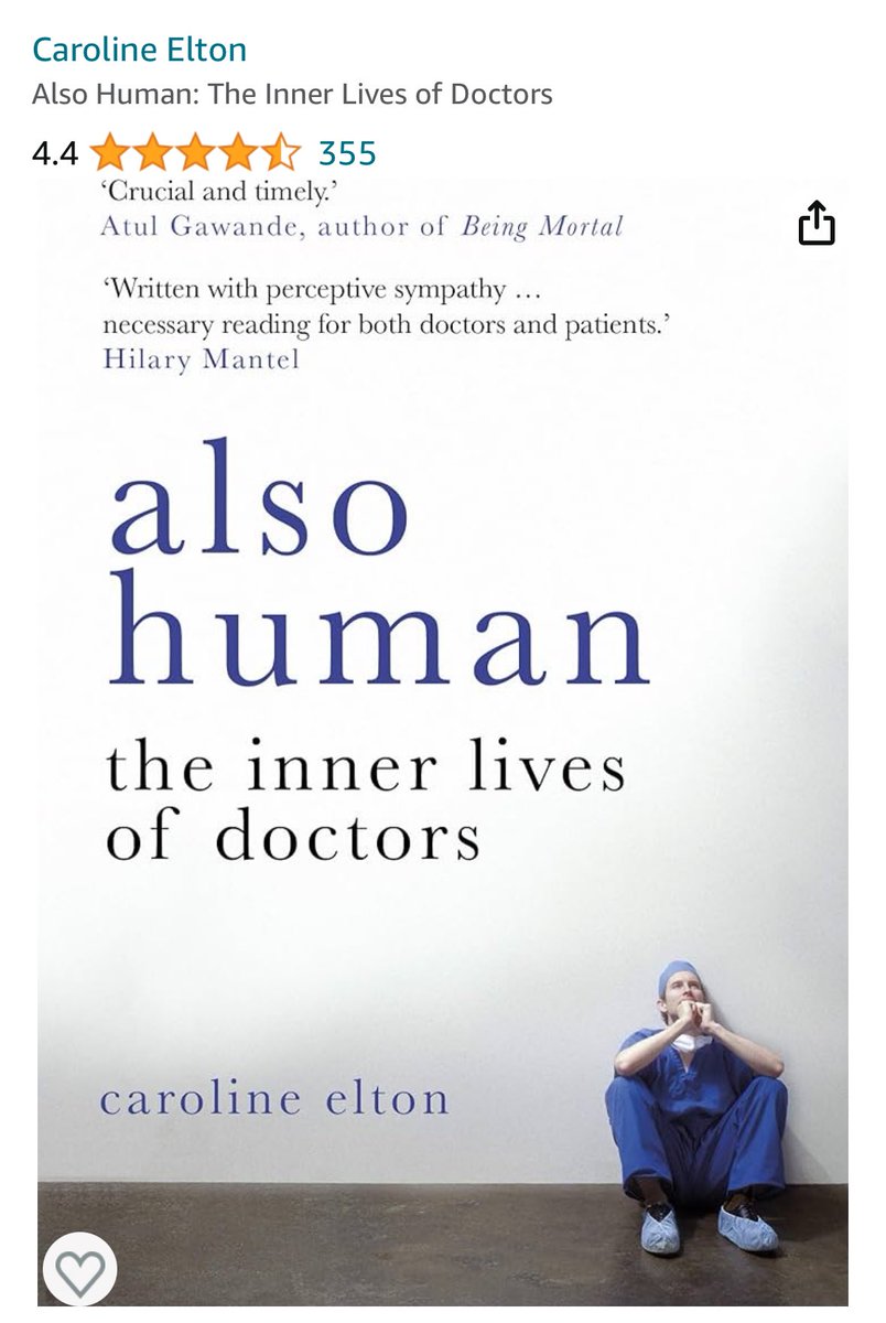 I would agree with ⁦@cruncherwax⁩ that this book is a must read for anyone involved in medical education Also human by Caroline Elton #rcemTSC @rcollEM