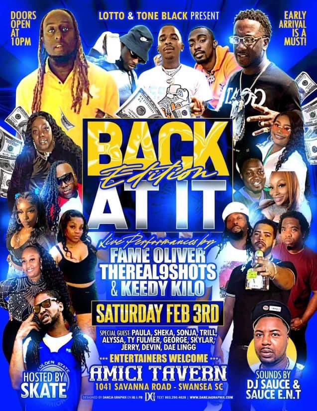 DajonTee's tweet image. Catch the Dajon Tee Management gang outside going crazy 1st quarter!!!

🗣️Pull up and catch a battle or pop out and catch one of these shows! Tune in on Filming Bonds Network to see my artists videos!! Check out FreePour Donnie’s new project! Catch Big Gordon’s funny ass streams