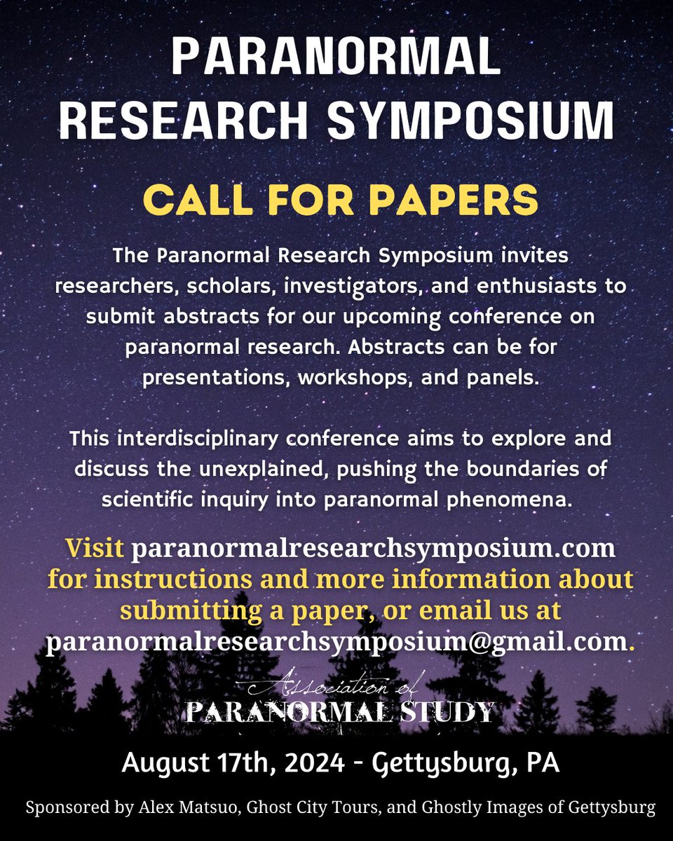 Association of Paranormal Study tweet media