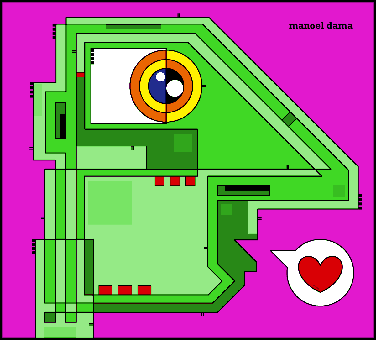 manoelmacedo's tweet photo. "A melhor linguagem é sempre a do amor!" - Minha ilustração para alegrar o dia.
#amor #comunicação #manoeldama #art #desenho #usomouse #design #fanzine #mspaint #empatia #linguagem #illustration https://t.co/ovC2npflS1