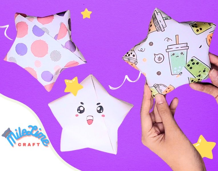 milelimecraft's tweet photo. BIG size star origami ⭐🌟
Tutorial https://t.co/h1lpbDJnOB

#star #paperstar #origami #diy #craft #tutorial #折り紙 #jepang #kubo #art  #folding #crafts #origamiart https://t.co/3dIoZLALq2