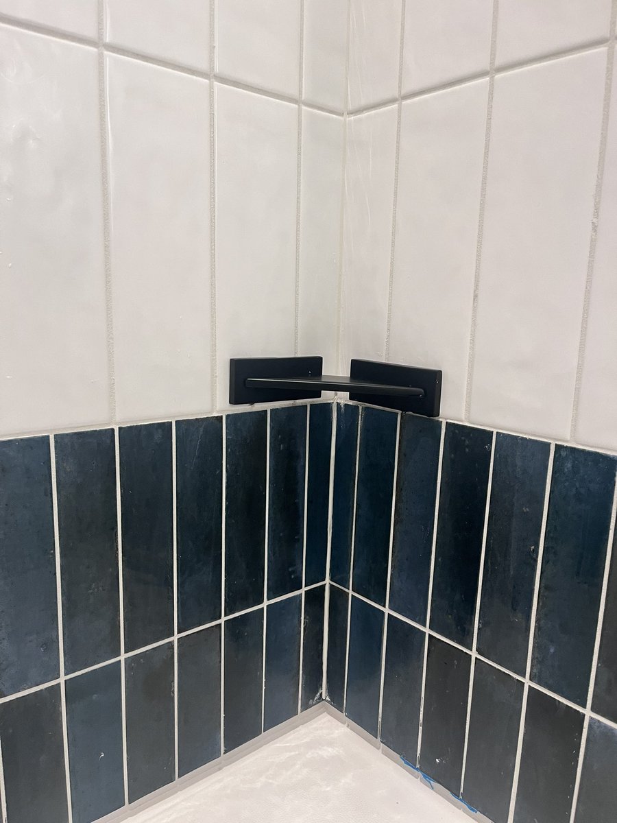 A woman designed this hotel shower.