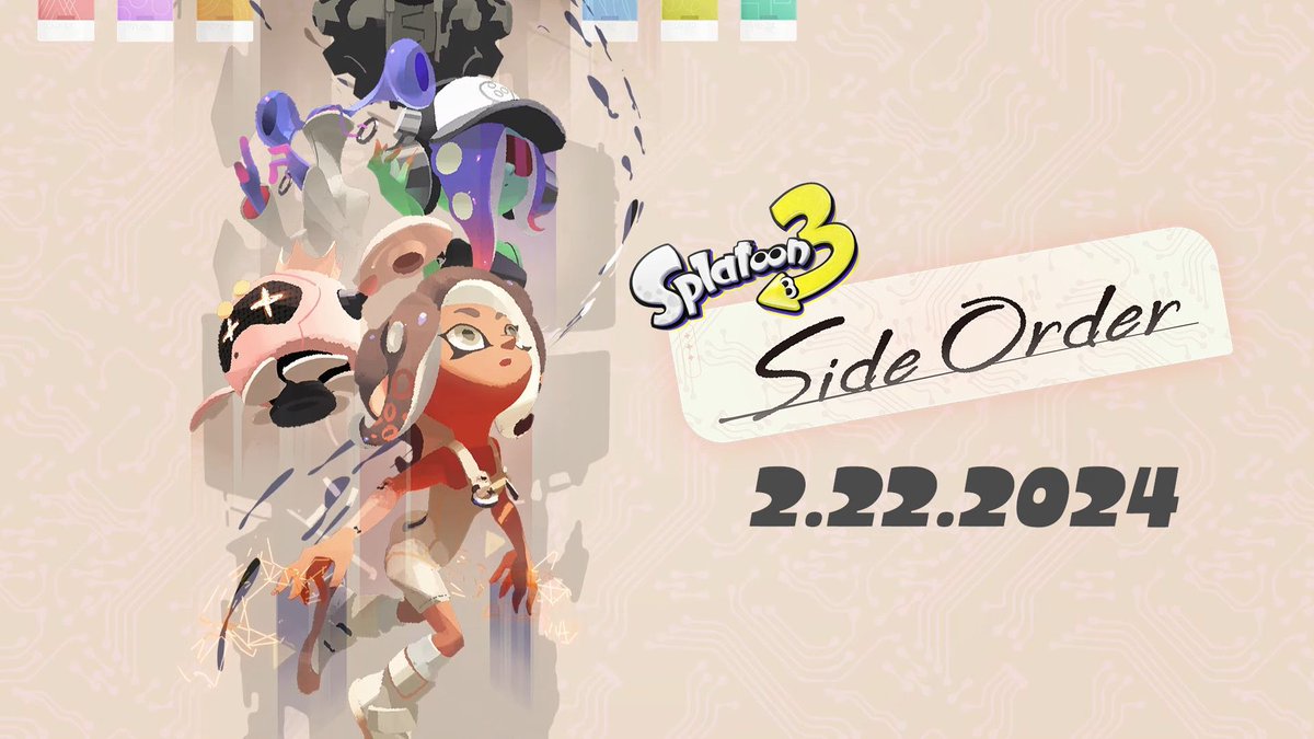 New artwork of Splatoon 3: Expansion Pass Wave 2: Side Order