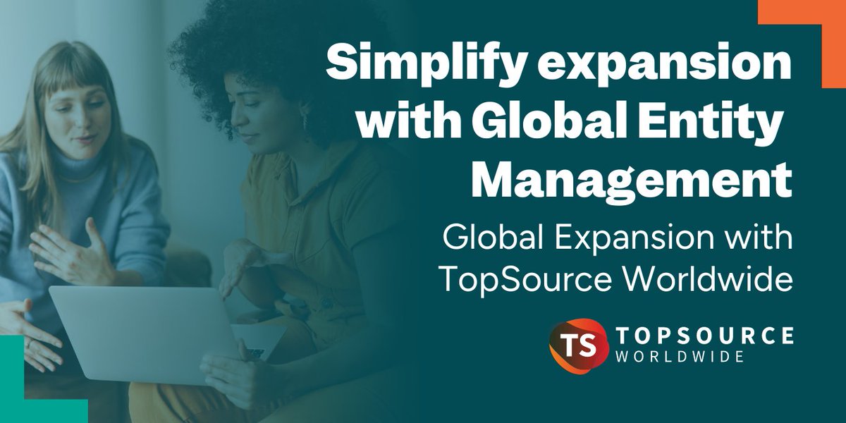 Want to set up a new entity in another country but unsure where to start? Get in touch with our experts at Topsource Worldwide. Read our latest case study to see how we helped a client set up a new entity 👉 eu1.hubs.ly/H07954h0 #TopSourceWorldwide #Entitysetup