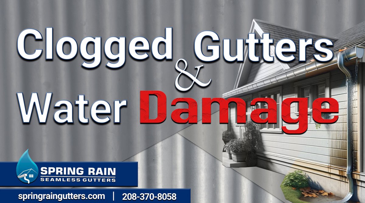 SpringGutters's tweet image. 🏡 Don't let clogged gutters spoil your spring! 🌦️
Clogged gutters matter:
🌧️ Overflow
💦 Damage
🪣 Mold = Health risk! 🤧
Prevent issues:
🍂 Clean
🍃 Guards
🌳 Trim Trees
🔍 Inspect
🛡️ Protection
Protect your home & health with Spring Rain Gutters! Call for a FREE estimate. 📞