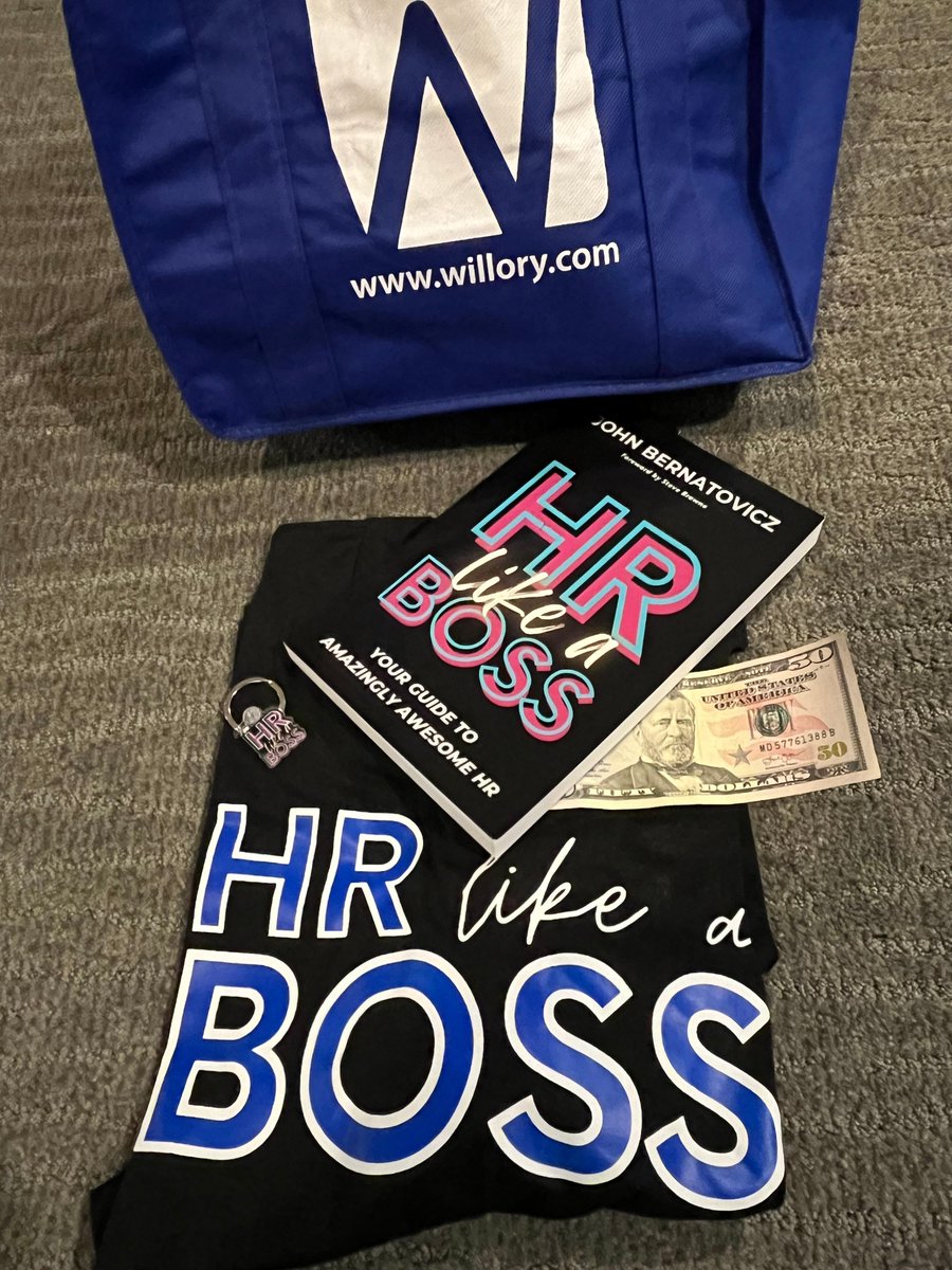 🤑WANT TO WIN CASH AND AN HR LIKE A BOSS PRIZE PACK🤑

It is simple.

1️⃣ Sign up for the HR Like a Boss community TODAY ONLY for FREE for 1 year
2️⃣ Comment or share this post

✔️ Click here to sign up: hubs.la/Q02hwMVb0 
✔️ Use coupon code: three