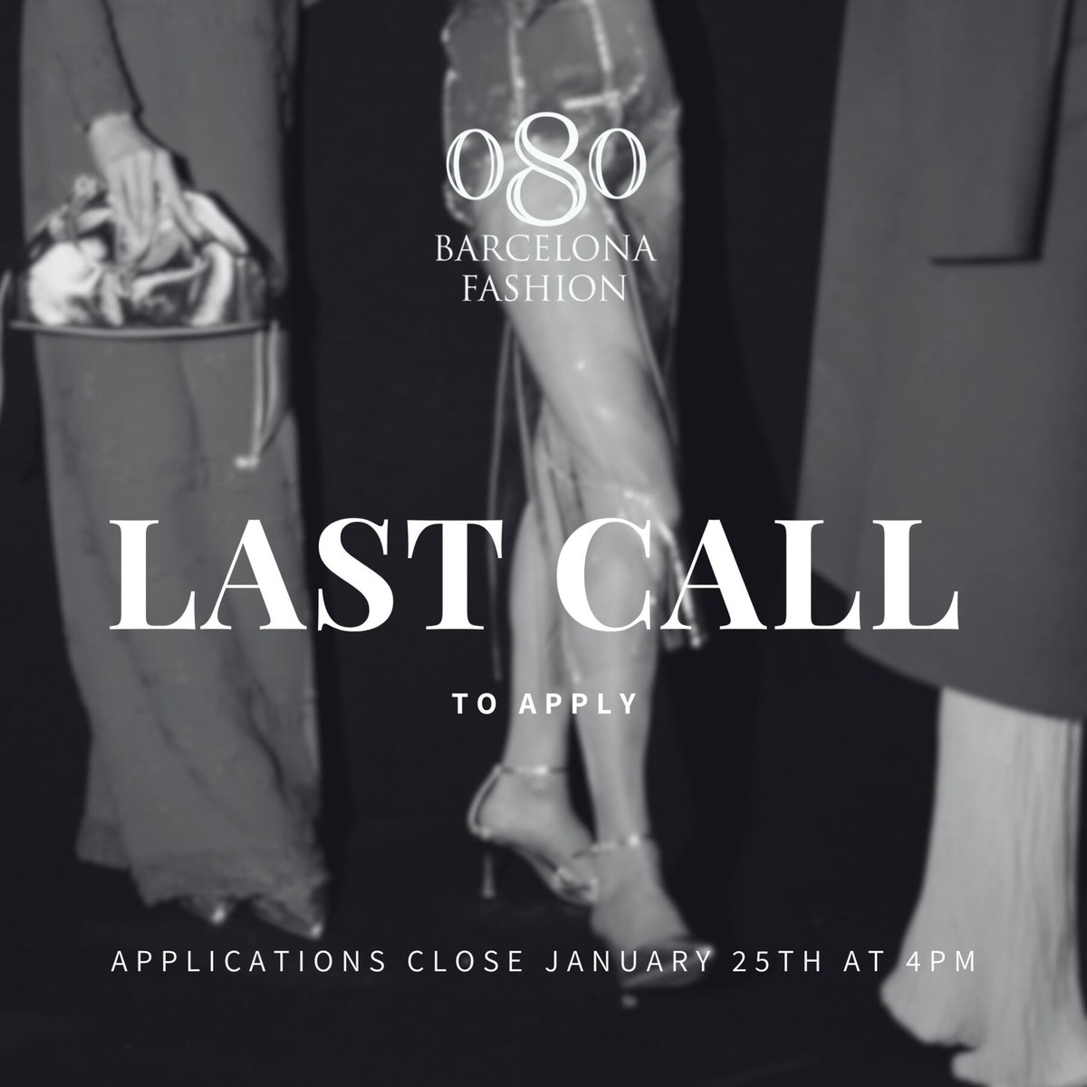 Demà es tanca la convocatòria per apuntar-se com a dissenyadors, dissenyadores o marques a la 33a edició del #080bcnfashion. Les aplicacions estaran obertes fins a les 16 h del dia 25 de gener. ⌛️

#080bcnfashion #newedition #applications #fashionweek #33rdedition