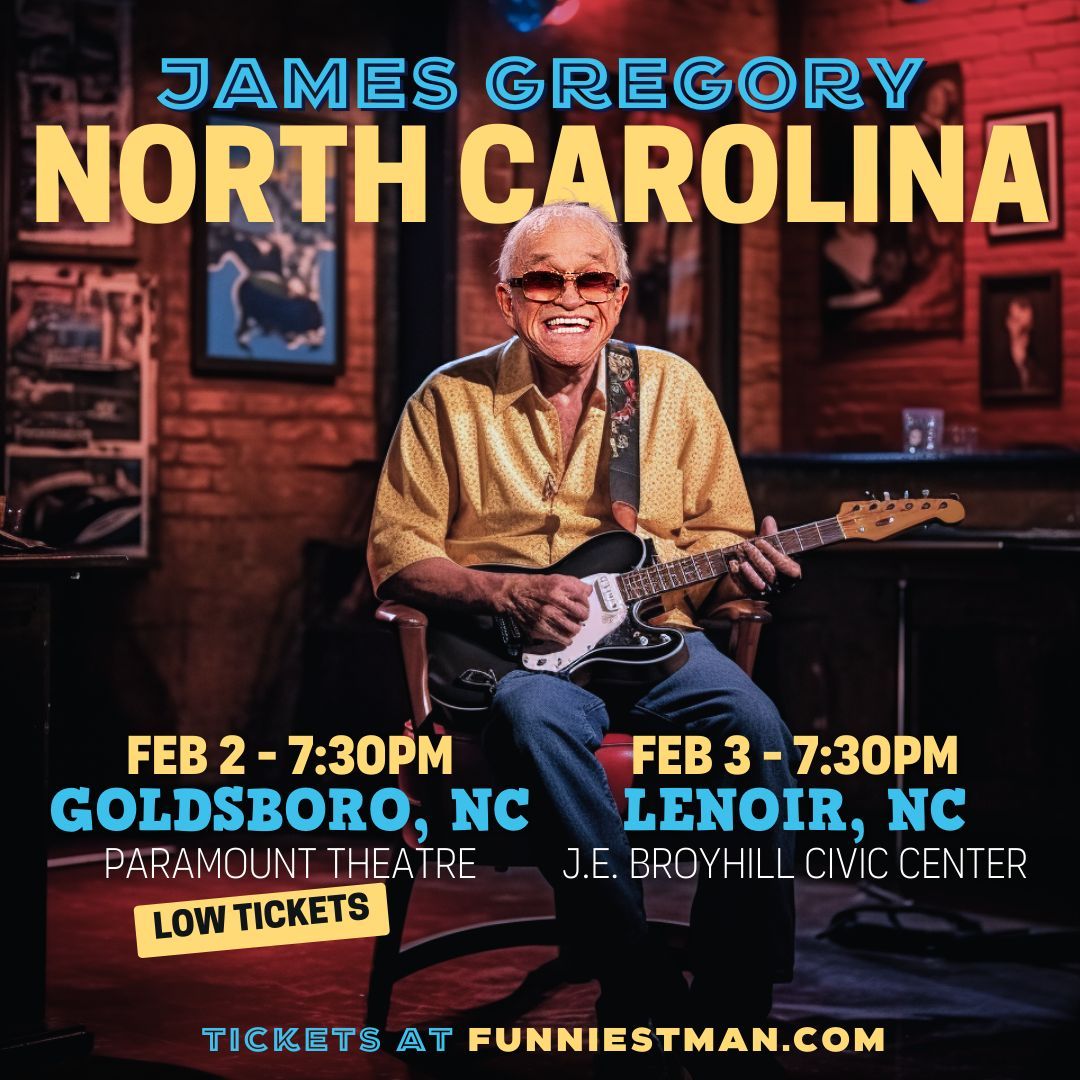 I’m coming your way, North Carolina! 

Get your tickets here 👉 funniestman.com 

#jamesgregory #standupcomedy #jamesgregorycomedy #NorthCarolina