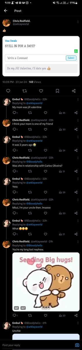 ( Ngakak banget lihat ginian hey! 😭

Salam buat Embul, Kakkkk <a href="/arklayworld/">Chris Redfield.</a> )