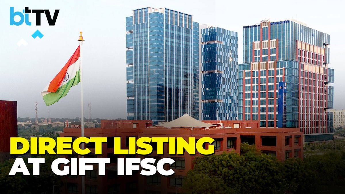 business_today's tweet photo. Government Allows Direct Listing Of Securities By Indian Companies On GIFT IFSC
Watch LIVE: @tweettokarishma #GIFT #IFSC #DirectListing #BusinessNews #Budget2024 https://t.co/3vSMKwL1Hl