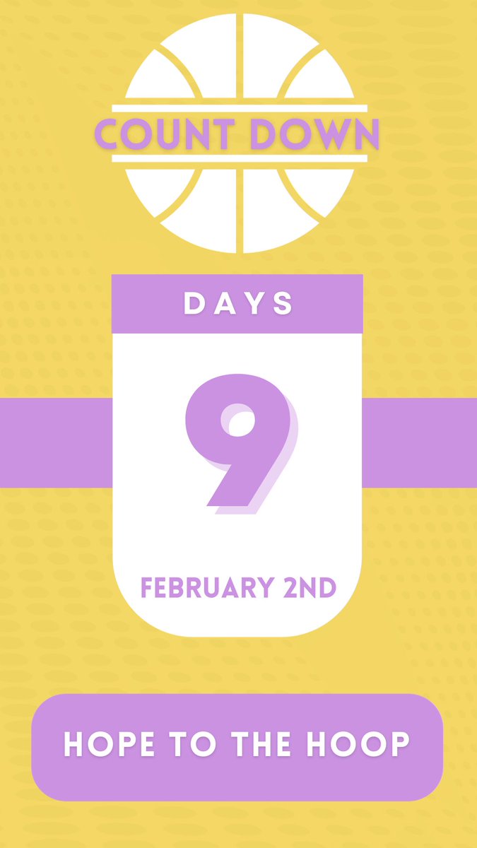 🏀🏀FIREBIRDS!!!!🏀🏀 Just 9 DAYS until Hope to the HOOP!!! We look forward to seeing you all on February, 2nd at 7:30 at Trent Arena!!! #WeAreFirebirds