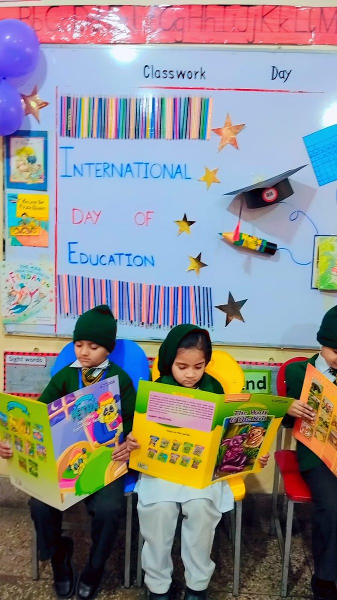 AhmadKhan1178's tweet image. Celebrating International Day of Education at APS&C institutes in Peshawar! Each lesson learned is a step towards progress, breaking the chains of ignorance. Let's build a future where education knows no bounds! #Ilm_Tolo_Da_Para #KnowledgeUnleashed