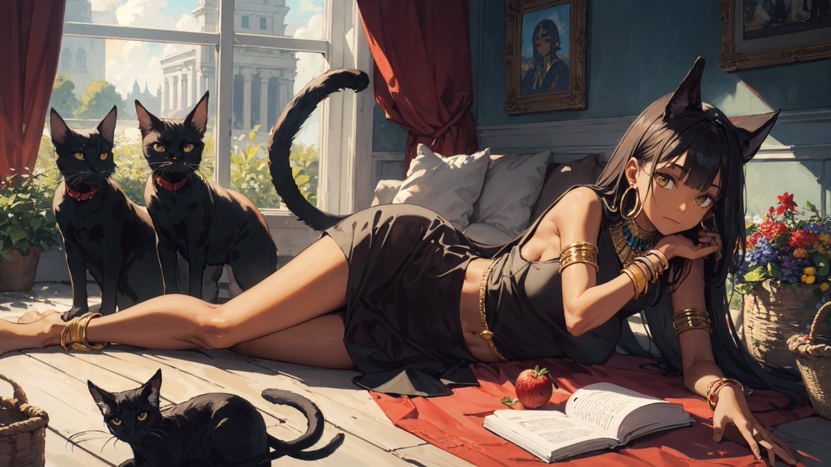 ai_painter_alc's tweet photo. ばすてと様🐈‍⬛🐈‍⬛🐈‍⬛
#AIgirls #AIArtwork #AIイラスト好きさんと繋がりたい
#PPPAnime https://t.co/BTIx5rvauU