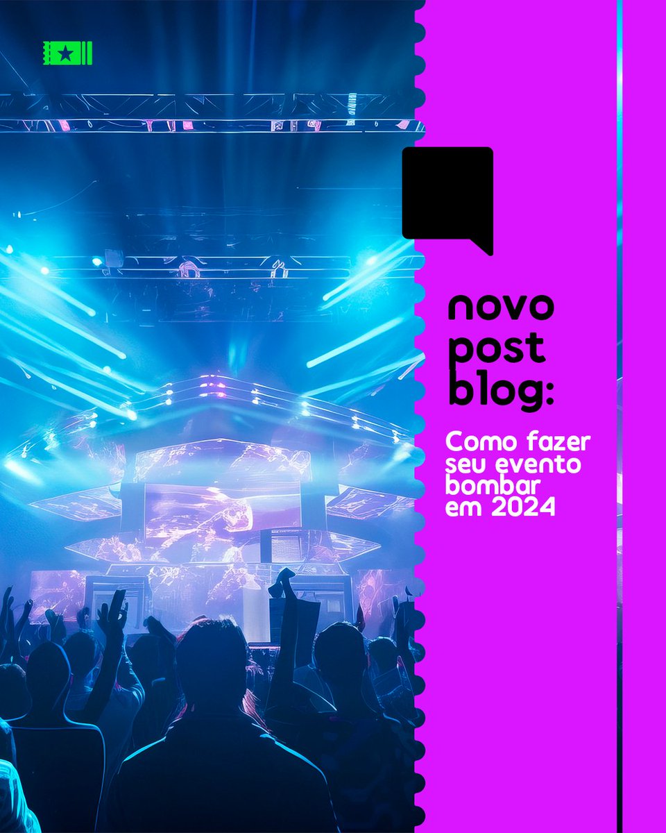 GuicheWeb's tweet image. Produtor, tá afim de lançar seu evento em 2024? ⭐

A gente separou as principais tendências para seu evento bombar!
Link: blog.guicheweb.com.br/como-fazer-seu…

#blogdagw #eventos2024 #musica #shows #eventos #festa #musica #guicheweb #gw