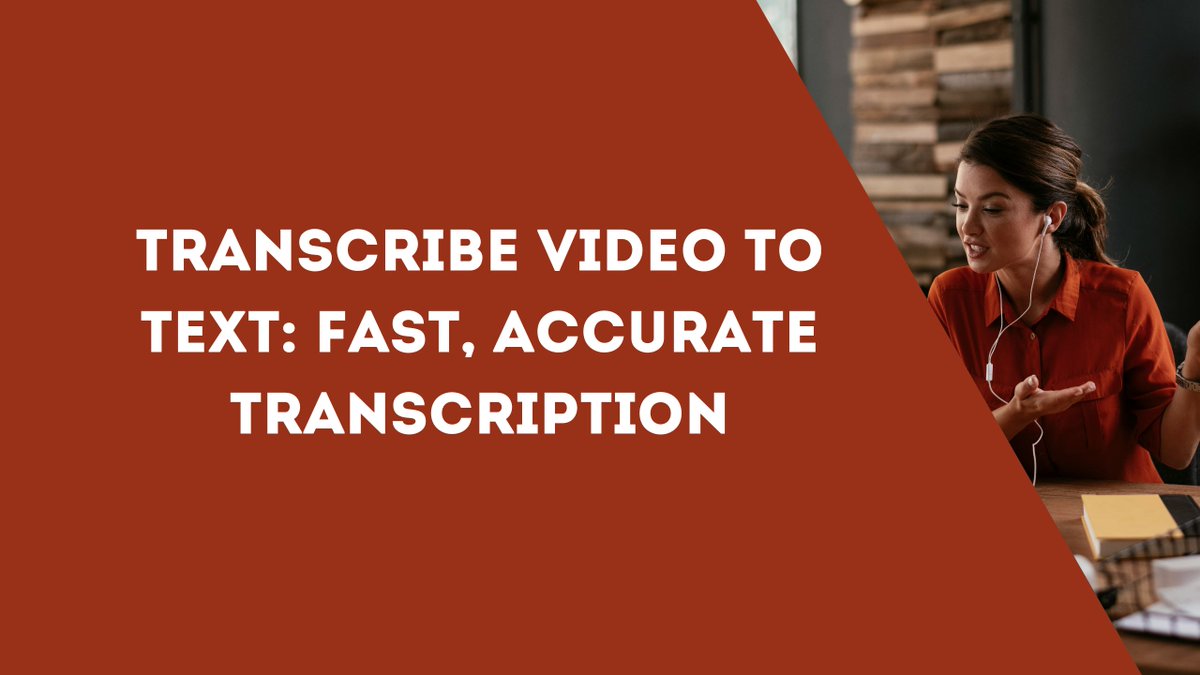 scrileconnect's tweet image. Unlock the power of video transcription! Learn how to transcribe video to text effectively in our latest article. 🎥✍️ Dive in now: scrile.com/blog/transcrib… #Transcription #VideoToText
