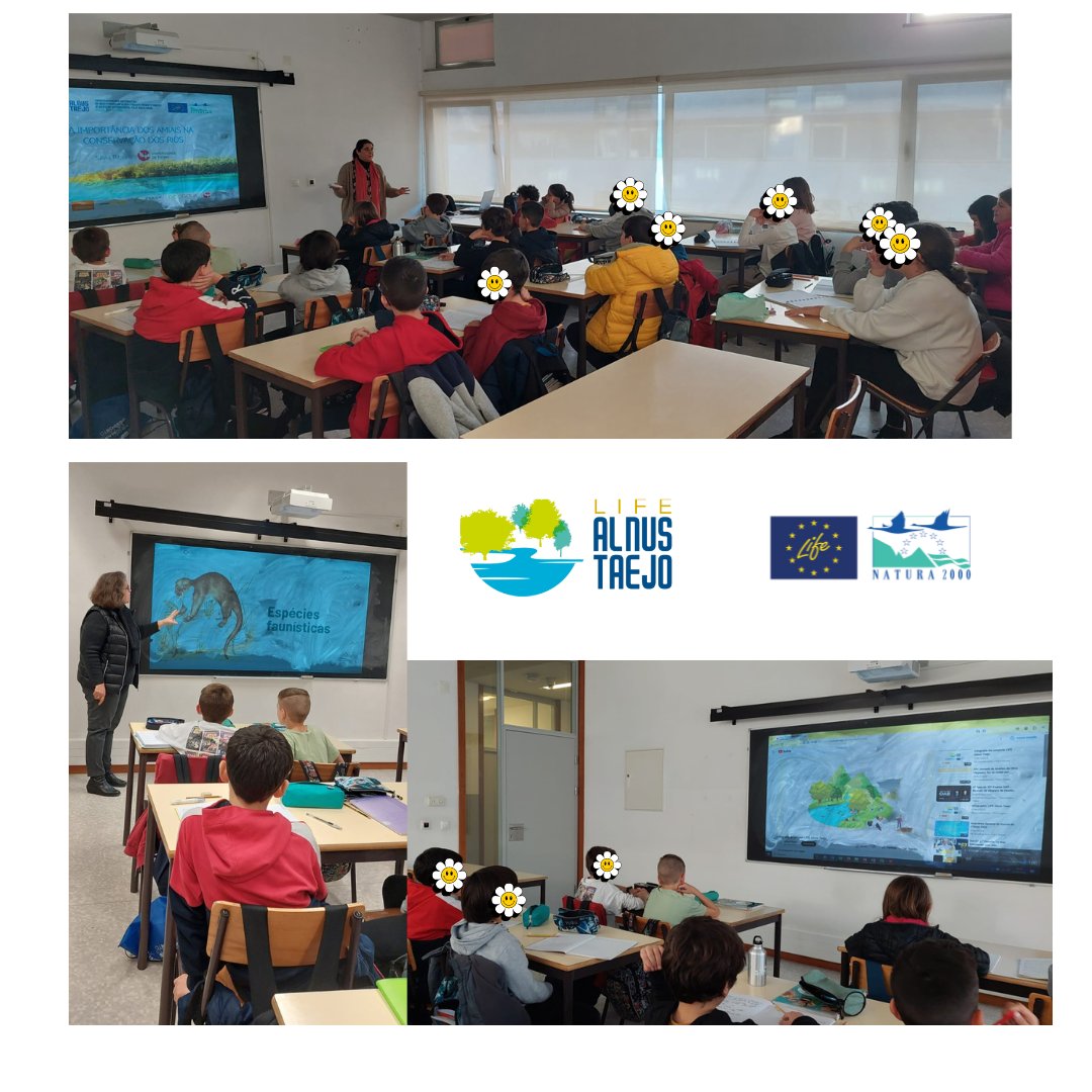 LifeAlnusTaejo's tweet photo. Comienza el año con la Educación Ambiental en las escuelas #CasteloBranco ¡Qué importantes son las #alisedas en la #conservación de los #ríos!
@MontesUPM @ambientaing @CTAEX_CIT @FCesefor #ECOSALIX #UniversidadeEvora
@LIFEprogramme #Nature & #Biodiversity @cinea_eu @EU_Commission https://t.co/Q5CPr3sYp7