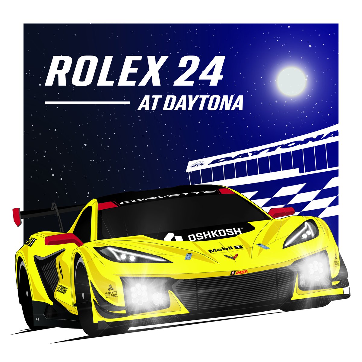 Like, Comment, and Share to enter the draw for an exclusive Corvette Z06 GT3.R poster set, celebrating the Z06 GT3.R campaign launch at the 2024 Rolex 24 at Daytona. Limited to just 10 pairs, seize the opportunity to own a rare piece of Corvette Racing history!​

The winners,