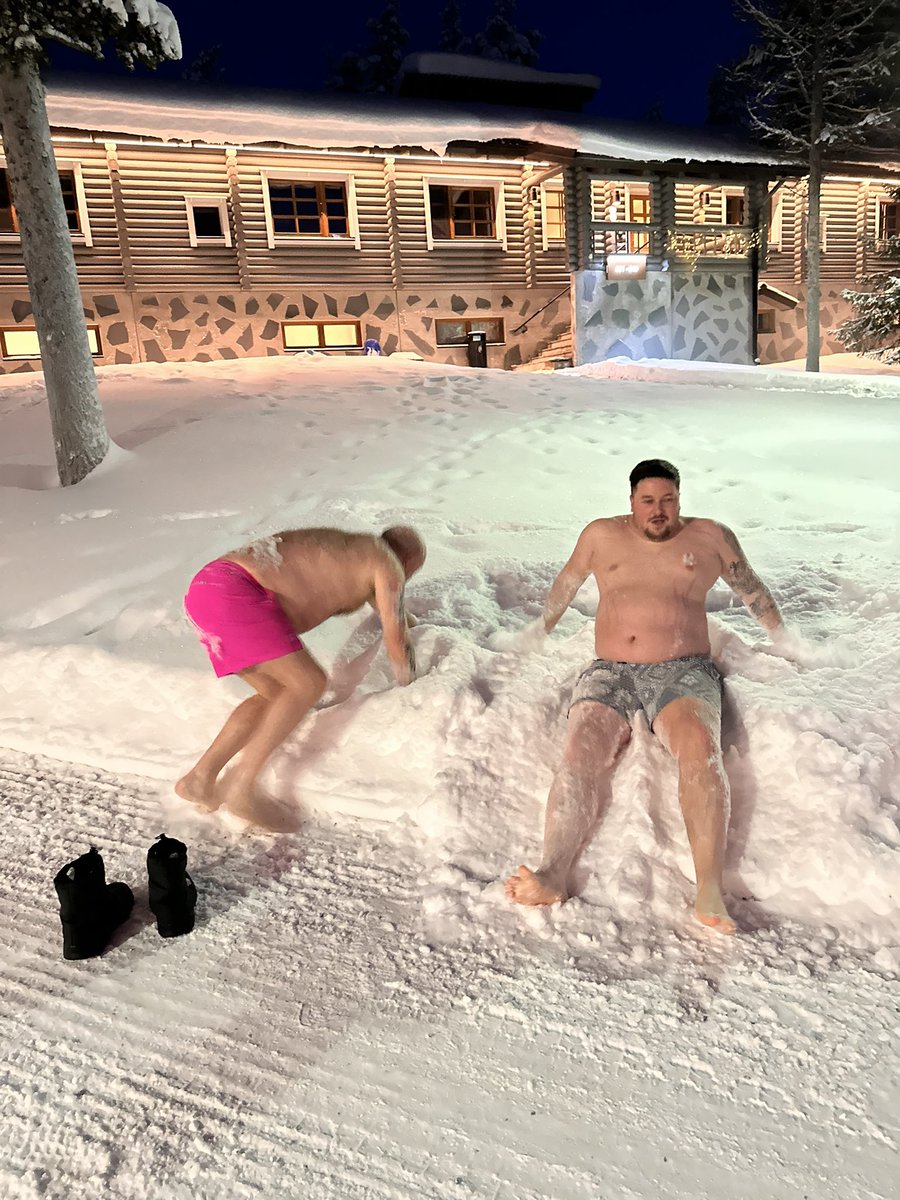 keirving's tweet photo. A Whim Hoff inspired moment of madness at -11 C https://t.co/vAET1ISIeW
