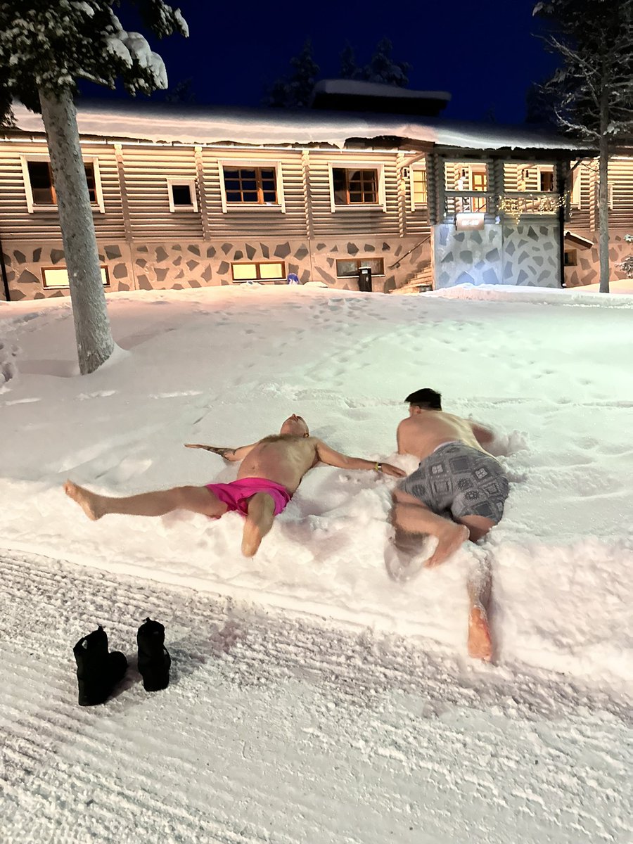 keirving's tweet photo. A Whim Hoff inspired moment of madness at -11 C https://t.co/vAET1ISIeW