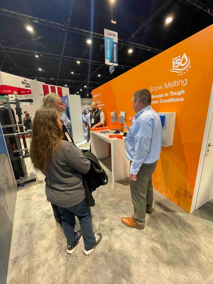 SunTouch's tweet photo. It is the final day of AHR! Come stop by booth #N2124 to learn about SunTouch Floor Warming and Snow Melting Solutions!
If you can't make the show, you can learn more at https://t.co/Q4uSkFngRJ.

#AHR2024 #AHR https://t.co/ktLX8pLZ4n