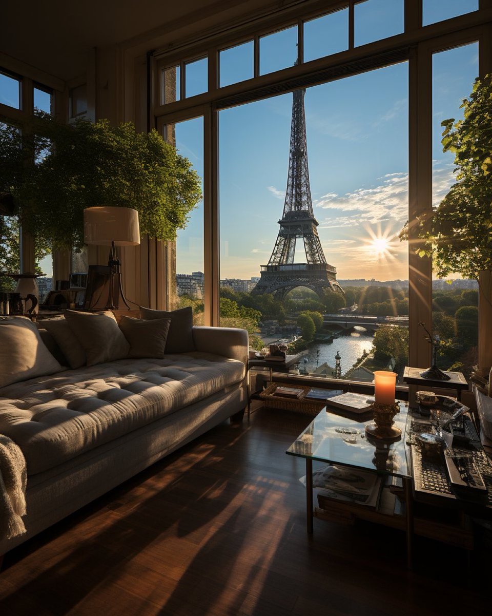 Apartment in Paris.