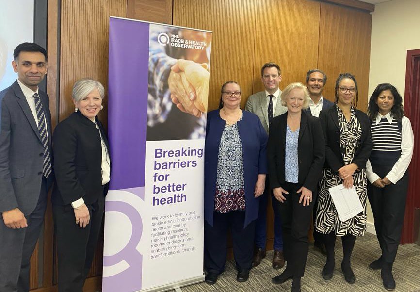 Delighted to launch our pioneering programme today, with @TheIHI and @HealthFdn. Thanks to @CNOEngland, @CMidOEngland, @okpedrodelgado, @RMitchell_NHS and others for speaking at the launch, and to the 9 ICSs/Trusts that are part of the #RHO_LAN programme.