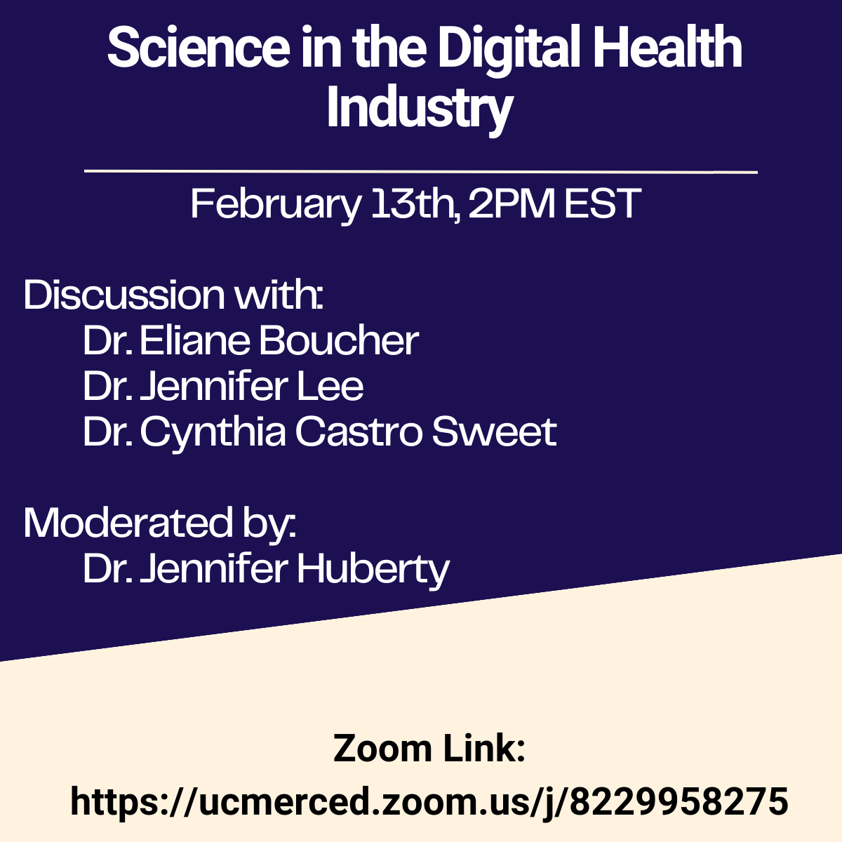 ISBNPA e- & mHealth (@isbnpa_emh) on Twitter photo 📢 Don't miss this <a href="/SBMDigitalHlth/">SBMDigitalHealth</a> panel with #industry scientists
Drs. Eliane Boucher (Twill), Jennifer Lee (Lyra) and Cynthia Castro Sweet (Hinge) moderated by fCSO Dr. Jennifer Huberty
🗓️ Feb 13
#DigitalHealth 📢 Don't miss this <a href="/SBMDigitalHlth/">SBMDigitalHealth</a> panel with #industry scientists
Drs. Eliane Boucher (Twill), Jennifer Lee (Lyra) and Cynthia Castro Sweet (Hinge) moderated by fCSO Dr. Jennifer Huberty
🗓️ Feb 13
#DigitalHealth