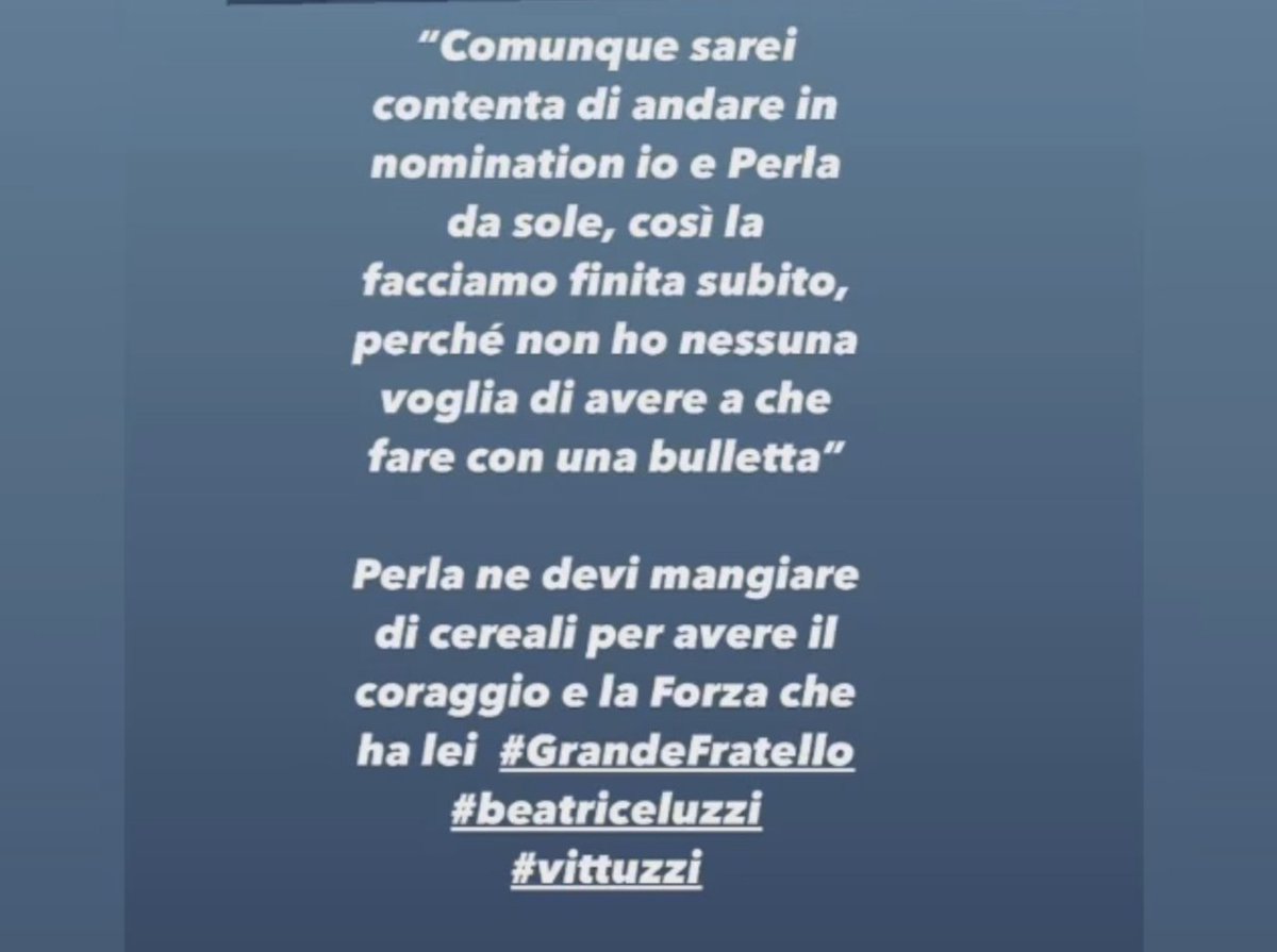 Ma chi si crede di essere..pensa di essere la regina senza avere la corona in testa..presuntuosa e saccente.  Ha stufato #grandefratelllo