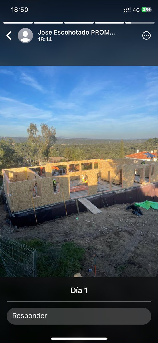 sistemamodulab's tweet image. 1er día de montaje de vivienda en Las Matas.
#entramadoligero #vientoenpopa #modulab