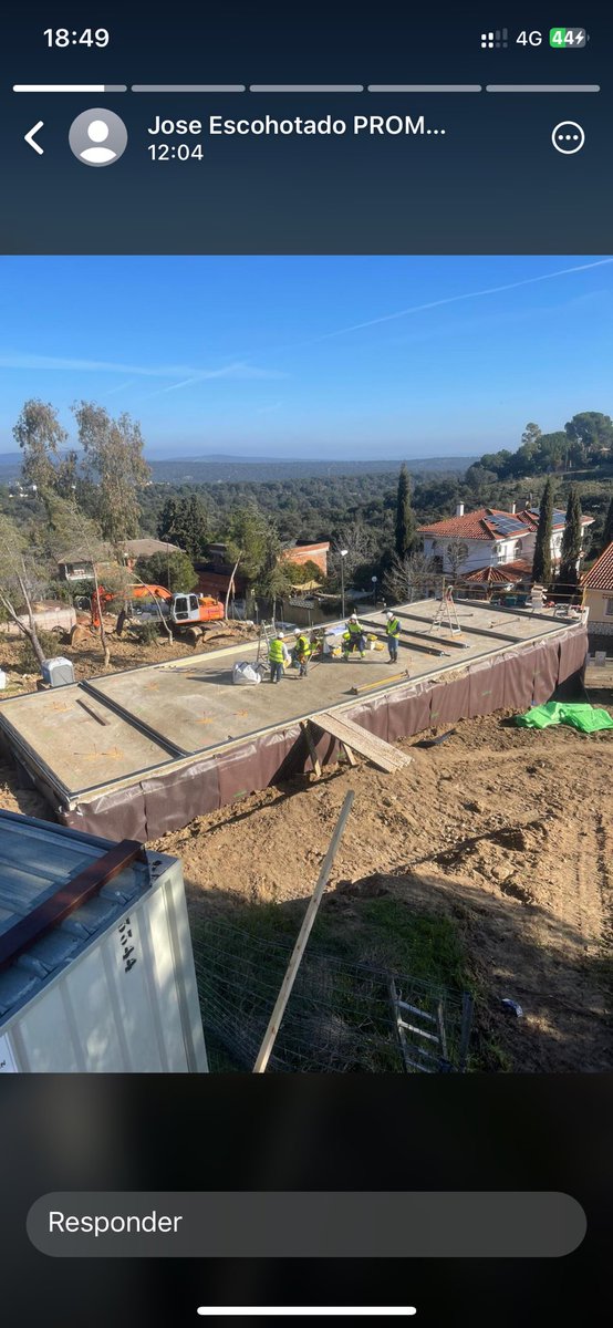 sistemamodulab's tweet image. 1er día de montaje de vivienda en Las Matas.
#entramadoligero #vientoenpopa #modulab