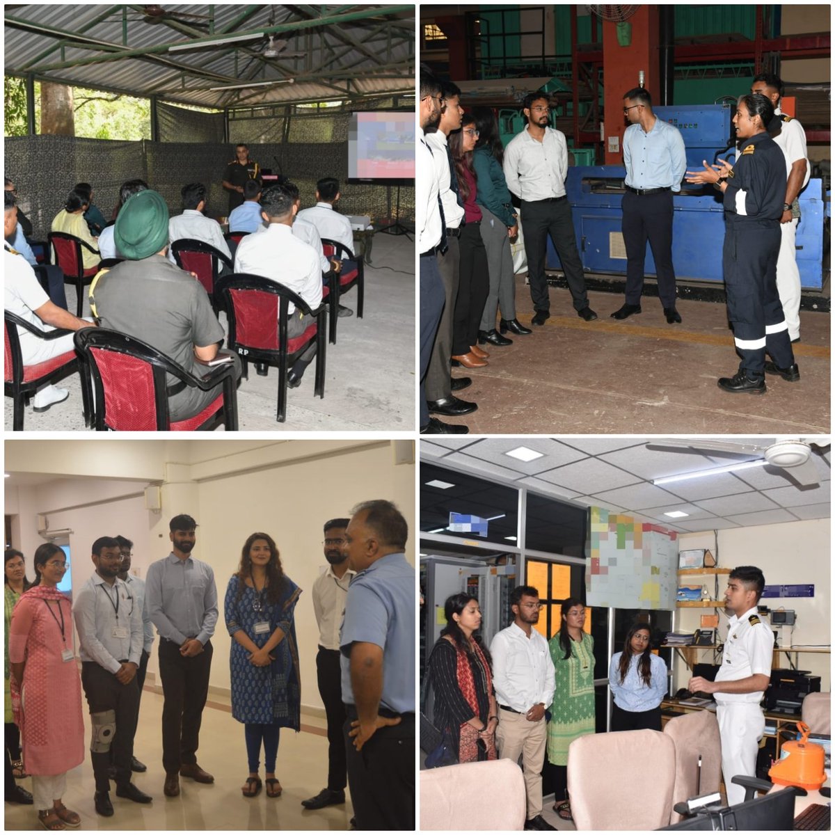 AN_Command's tweet photo. Two batches of IAS Officer trainees visited HQ #ANC for Orientation on #IntegratedOperations, toured #Army, #Navy, #Airforce and #CoastGuard components between Jan 9-23. Strengthening civil-military ties! #HarKamDeshKeNaam ๐ฎ๐ณ @indiannavy @HQ_IDS_India https://t.co/zoc6FtjpCH