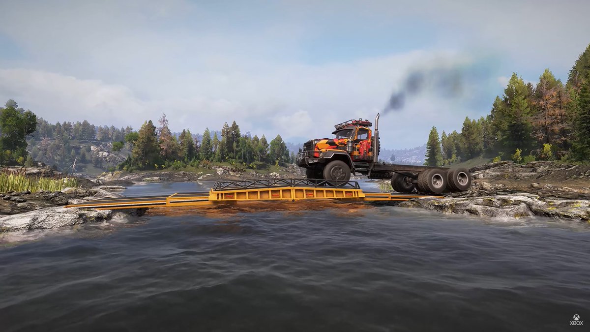 TC9700Gaming's tweet image. After seeing the latest trailer for Expeditions, I can definitely say I&apos;m still excited! It reminds me of the challenge series from the original #spintires and #MudRunner