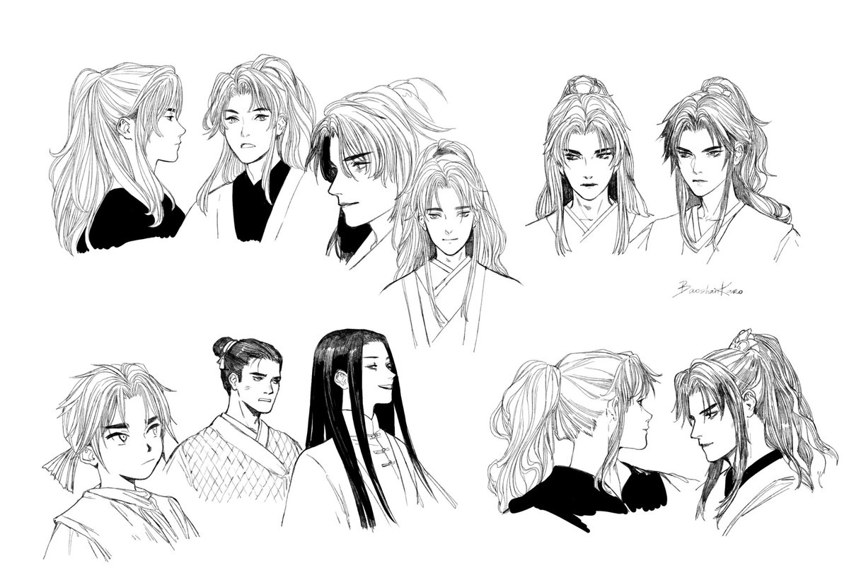 Sketches. 🐺🖤#杀破狼 #ShaPoLang #KillingTheWolf