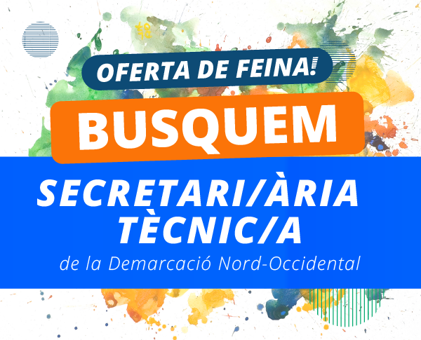[#OFERTAFEINA 🗂 ] La Demarcació <a href="/nord_occidental/">Demarcació Nord-Occidental</a> busca secretari/ària tècnica!

📥 Presenta't a la convocatòria abans del 4 febrer de 2024 🗓

Consulta la plaça 👉 escoltesiguies.cat/noticia/24995/…