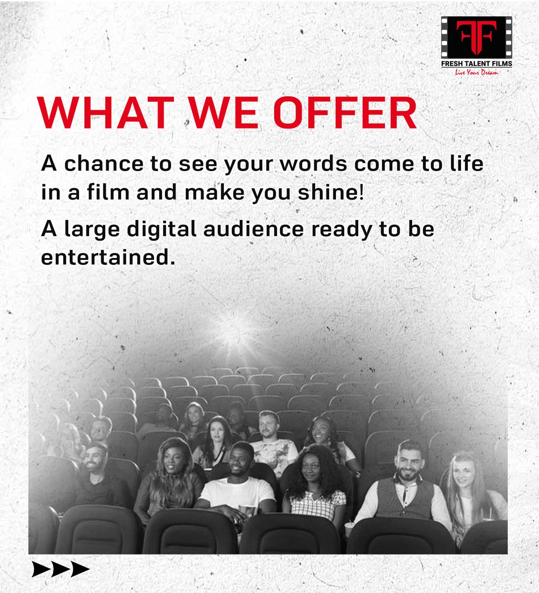 FreshTalentFilm's tweet photo. If you've got a flair for storytelling and dream of seeing your ideas come to life, we want to hear from you.🎬Head to our website https://t.co/fL5w0mjBh4 or WhatsApp Us on 9810232537. Join us in crafting our next cinematic masterpiece.  #FreshTalentFilms #Writers #FilmMaking https://t.co/SacwUx856S