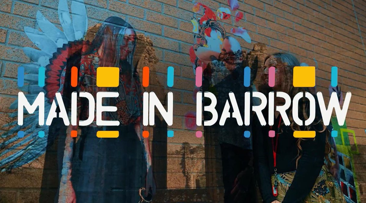 Made for the wonderful people at @BarrowFull Made in Barrow is an interactive map where everyone is invited to record all of the inspiring people, brilliant places and creative projects that exist or have existed in Barrow-in-Furness 🗺️