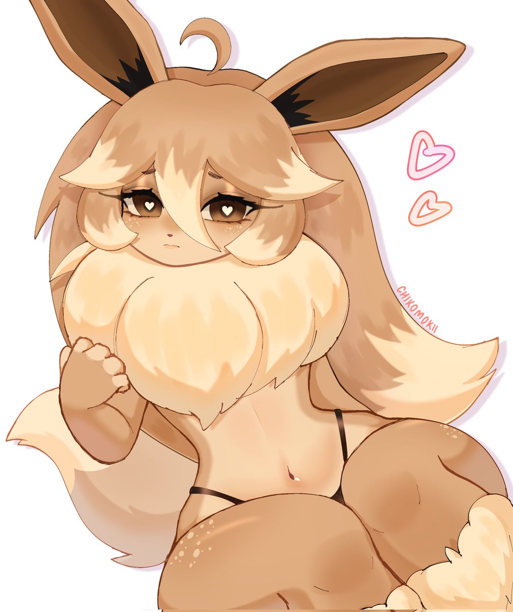 eevee uses baby-doll eyes! whats your next move? 💕