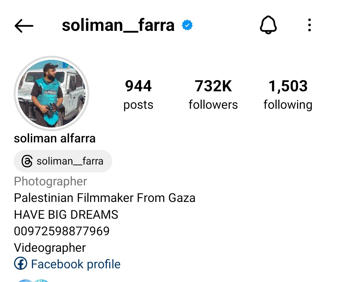 some journalists still in Gaza you can follow and support: