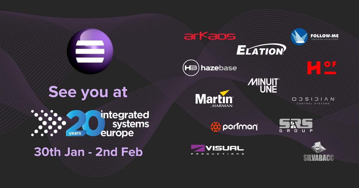 Attending @ISE_show?

Email info@entedi.com to meet our team and discover the latest innovations from our brands! ⚡️

#entertainmenttechnology #ISE2024 #ISE20Years #ISE
