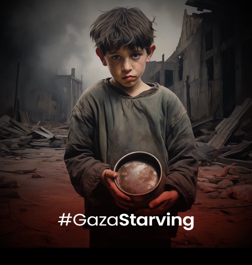 #GazaStarvings