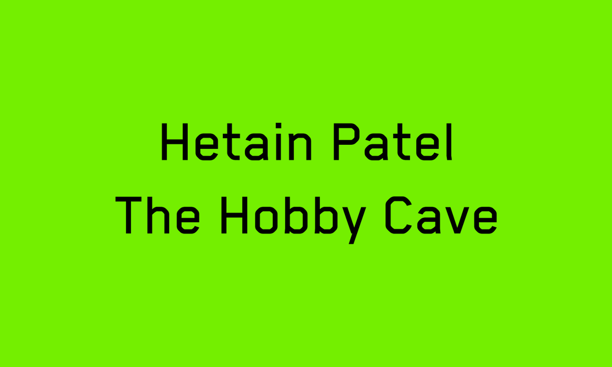 🧩New Project: The Hobby Cave🧩 Calling all makers, modifiers, crafters and collectors @HetainPatel1 and @Artangel invite the public to share their favourite hobby and join the loudest presentation of our quiet pastimes; thehobbycave.org.uk #TheHobbyCave #MappingOurHobbies
