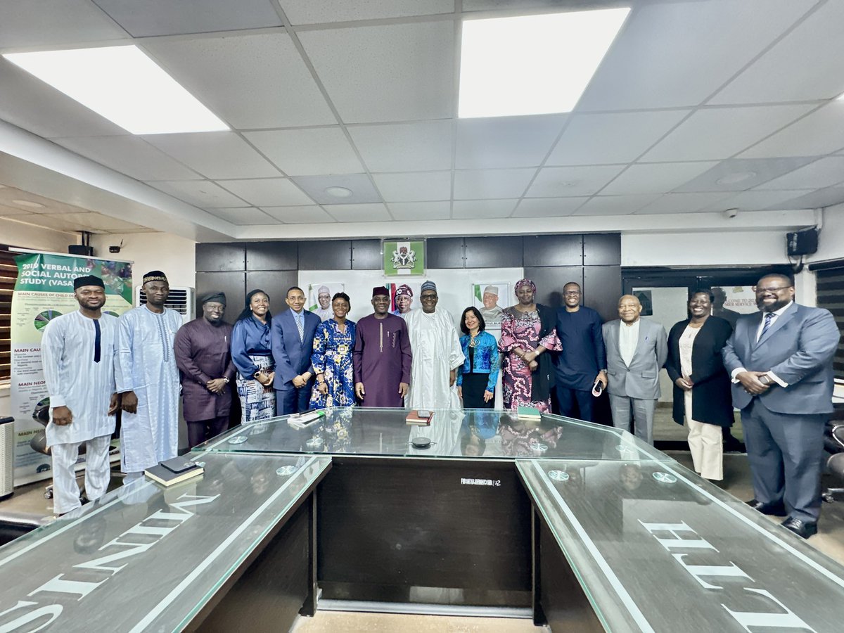 Unlocking Nigeria’s healthcare value chain will contribute to creating decent and quality jobs for the Nigerian youth towards delivering the Renewed Hope Agenda of Mr. President @officialABA.

We are leveraging smart partnerships to strike reasonable balance in the size,