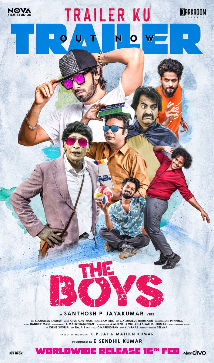 Don’t worry if it’s dry day . #TheBoys Will still make u high from February16 !! Take a look at what this outrageously hilarious comedy has in store for you! #TheBoysTrailerkuTrailer now! youtu.be/xSYgzy4C5U0?si… @novafilmstudio @darkroompic @divomovies @santhoshpj21 @SamRdx6